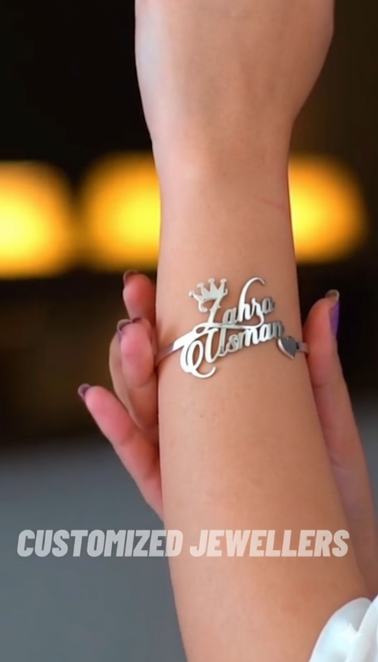 “Personalized Name Bracelet | Customized Jewellers UAE”