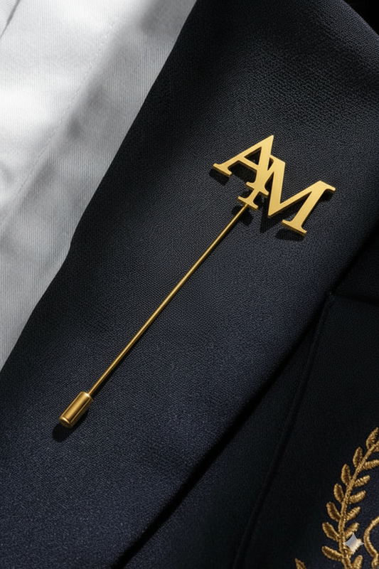 “Men’s Personalized Lapel Pin | Customized Jewellers UAE”