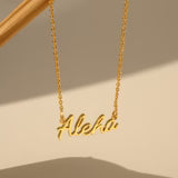 Personalized Name Pendant