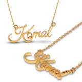 Personalized Name Pendant