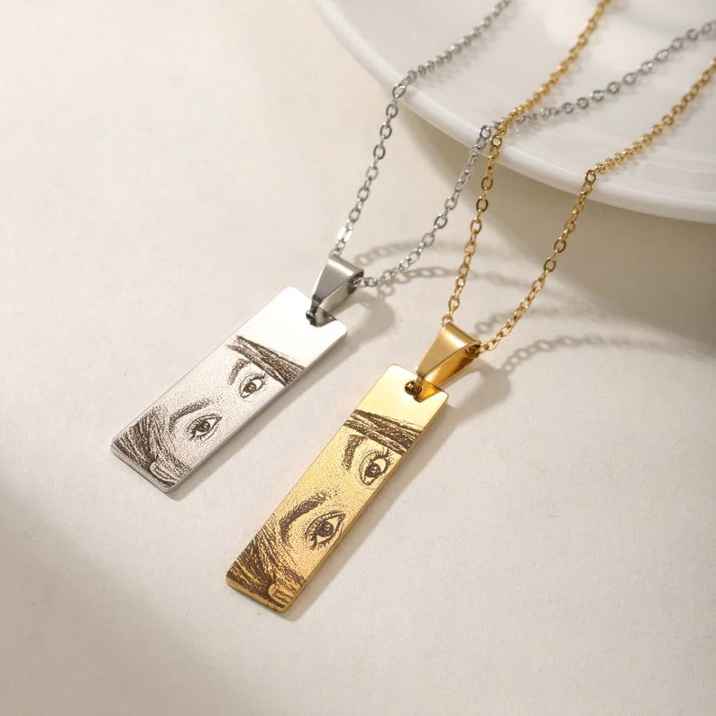 Personalised Eye Necklace | Unisex