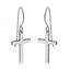 Cross Name Earrings