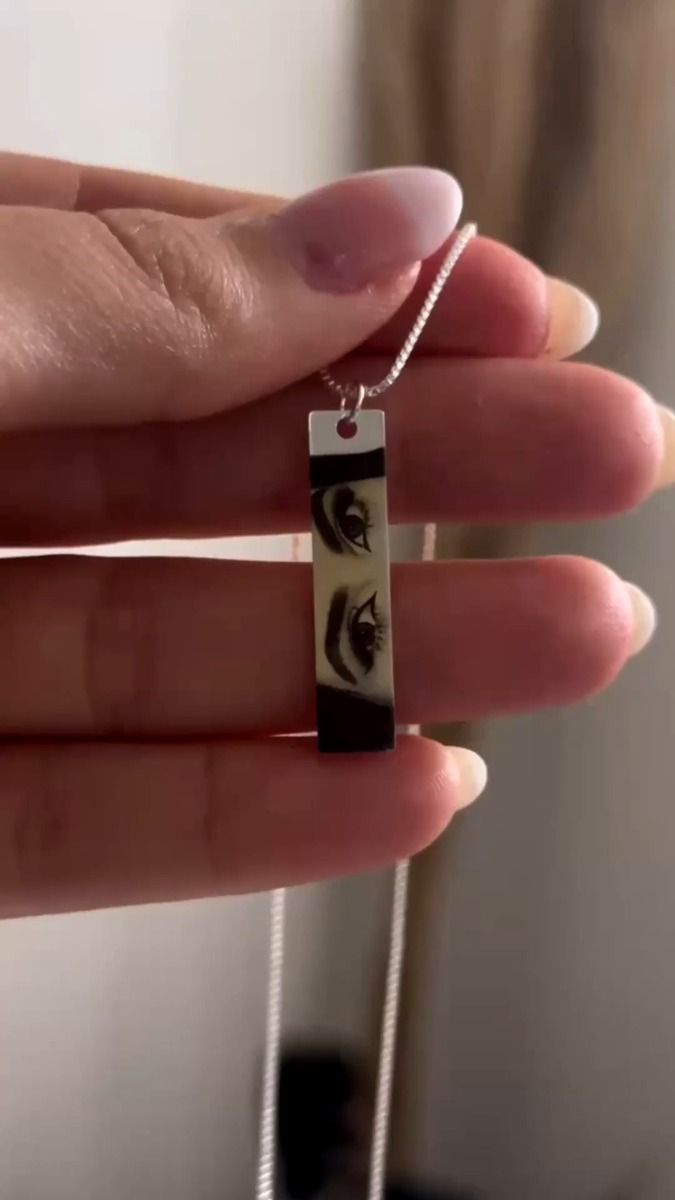 Personalised Eye Necklace | Unisex