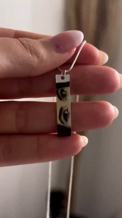 Personalised Eye Necklace | Unisex